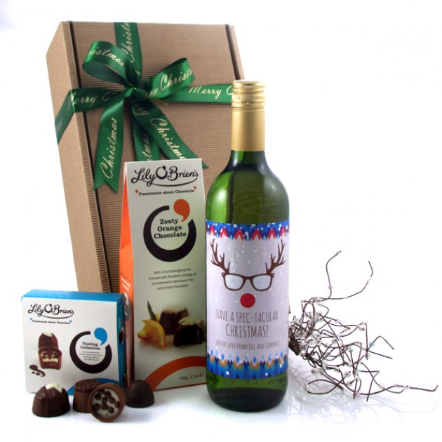 Hampers and Gifts to the UK - Send the Christmas Wine Gifts - Spec-tacular Christmas